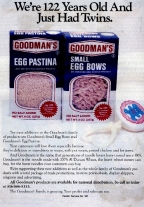 Goodmans Noodles ad
